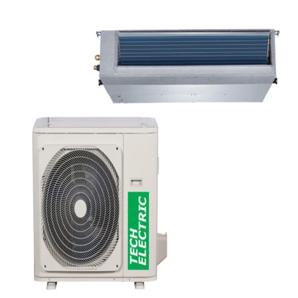 داکت اسپلیت تک الکتریک 24000 معمولی سرد و گرم مدل FL-DM-24HR