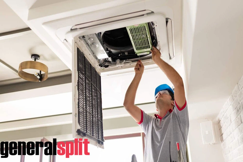 تنظیم داکت اسپلیت برای زمستان