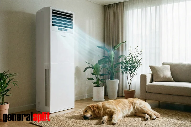 کولر گازی ایستاده هایسنس