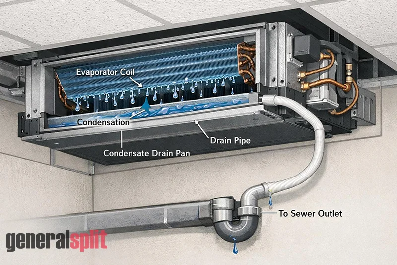 چگونه از نشتی آب داکت اسپلیت جلوگیری کنیم